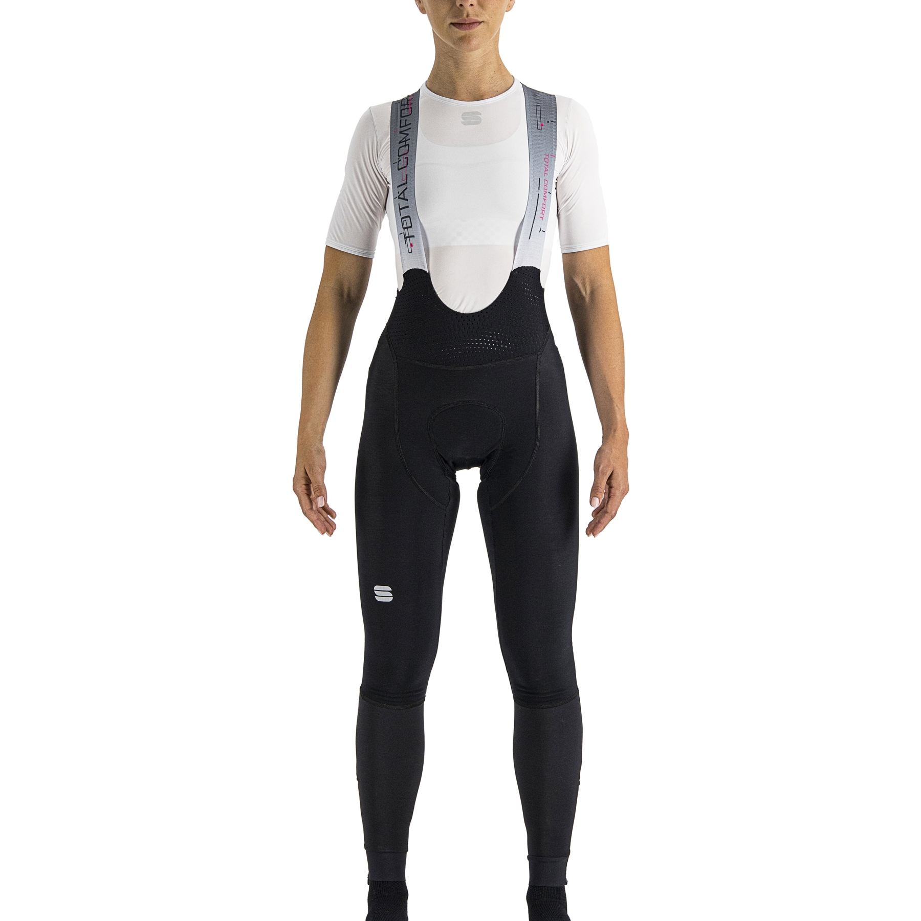 Produktbild von Sportful Total Comfort Damen Trägerhose lang - 002 Black