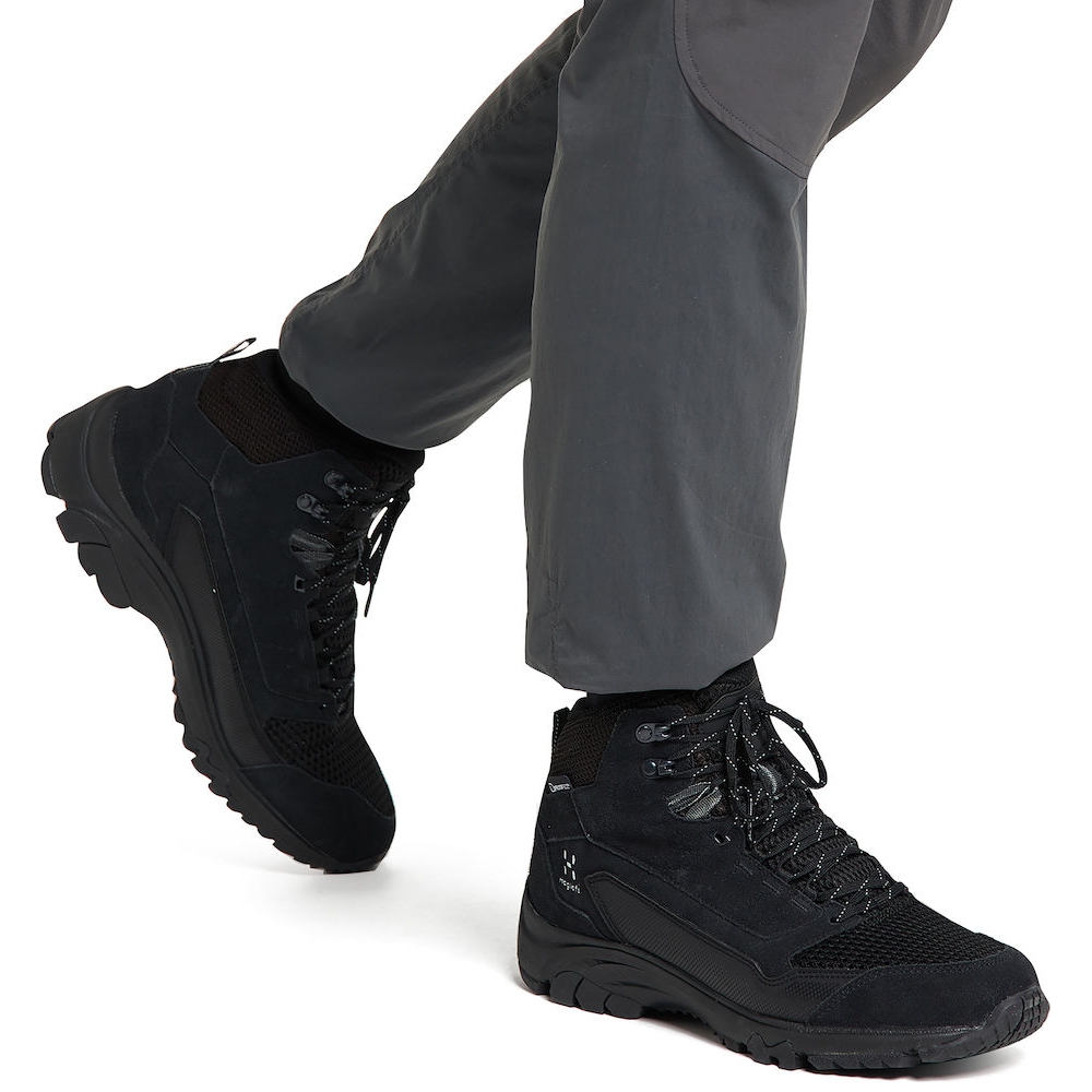 Haglöfs Skuta Mid Proof Eco Hiking Shoes Men true black 2C5 BIKE24