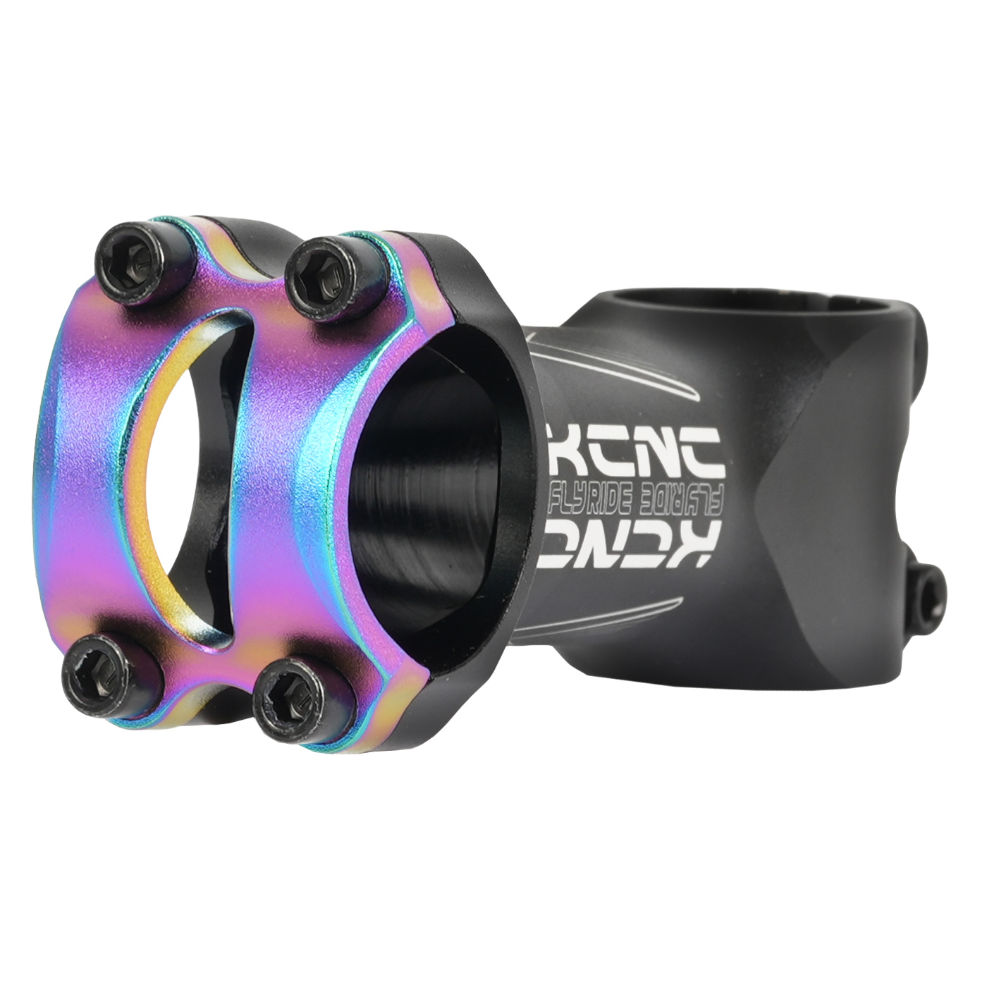 KCNC Fly Ride C 31.8 Stem - black / oilslick | BIKE24