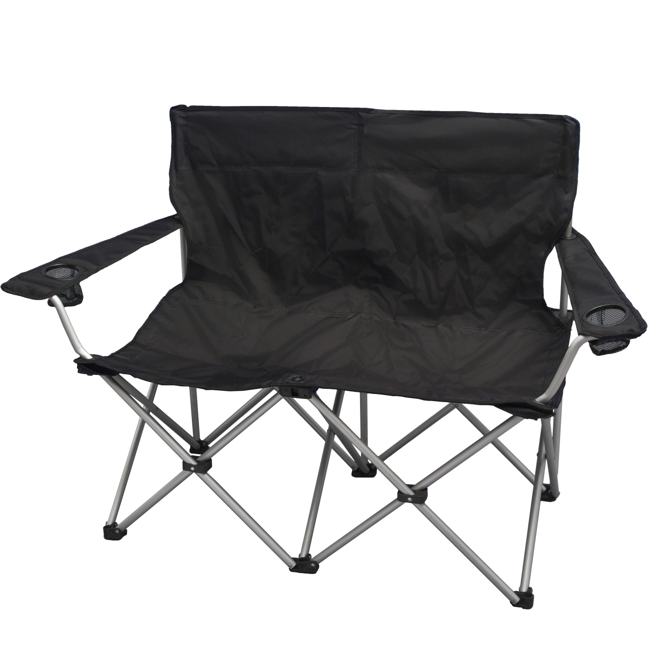 Picture of basic NATURE | Relags Travelchair Love Seat Camping Chair - black