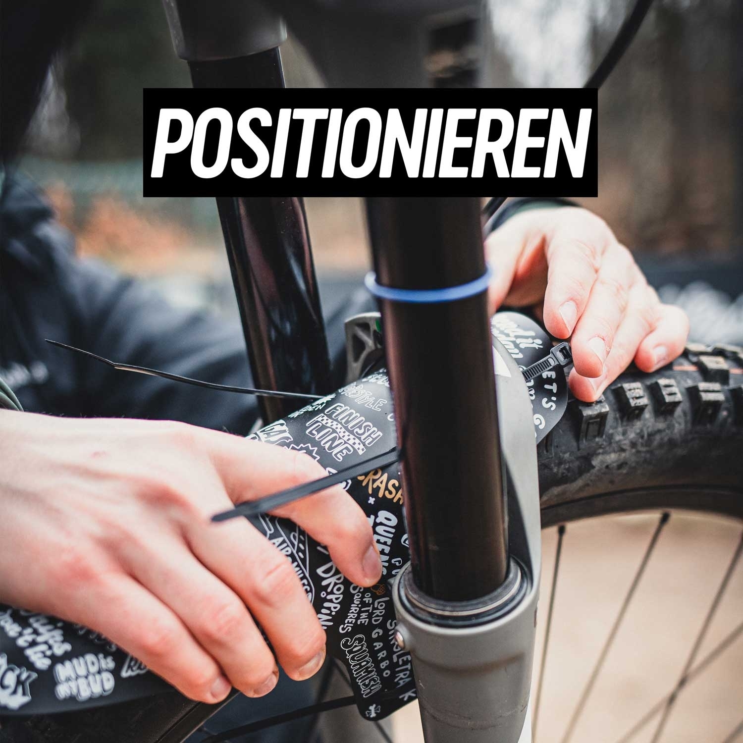RIE:SEL Design Rit:ze L - Mudguard - Protezione antispruzzi Unisex Adulto