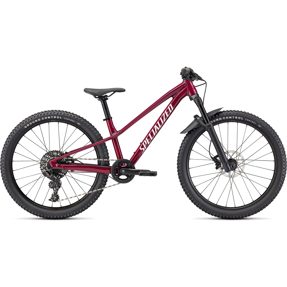 Picture of Specialized RIPROCK 24 EXPERT - 24&quot; Kids Bike - 2024 - gloss raspberry / white