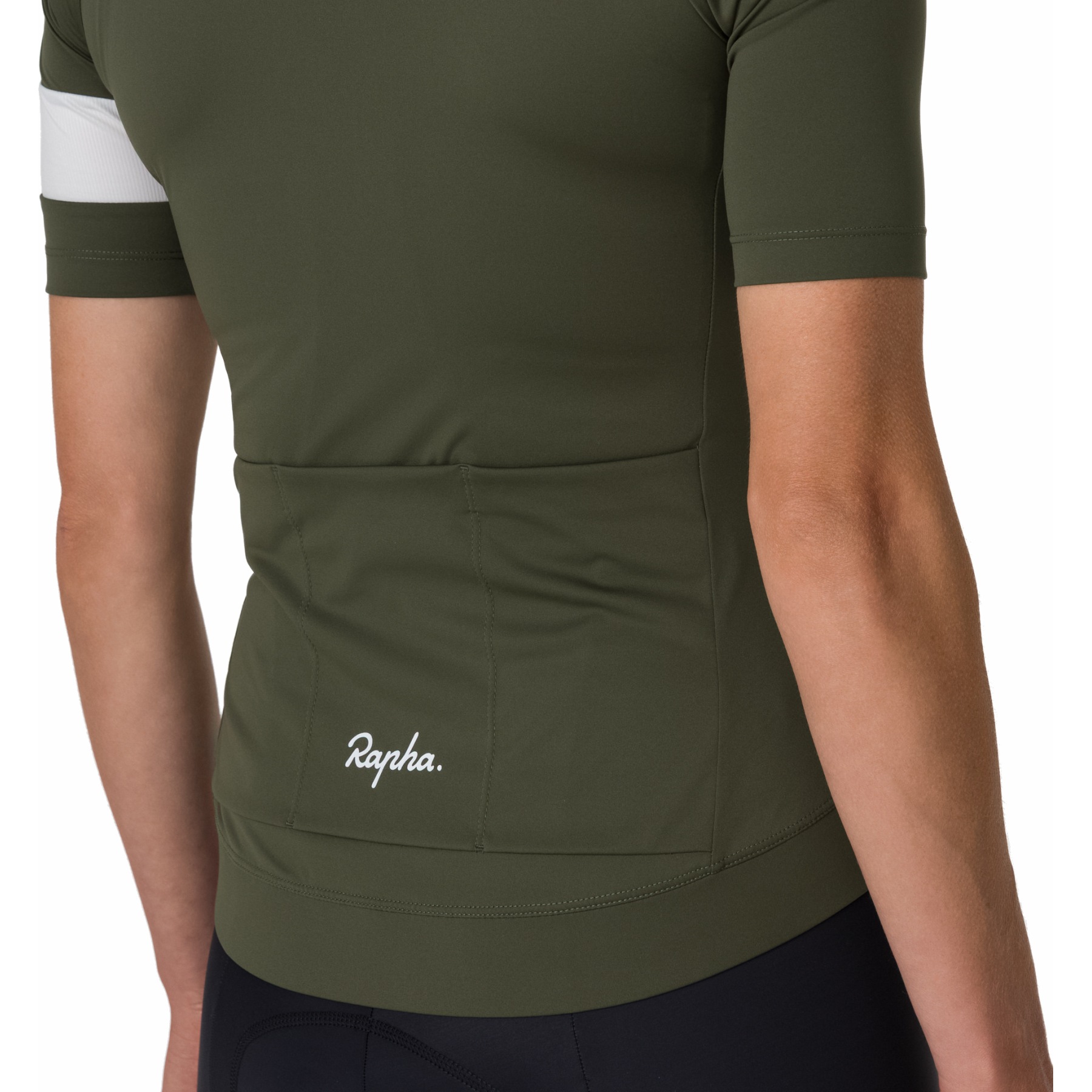 Maillot Cycliste Rapha Manches Courtes – Vert, Taille XS, Occasion
