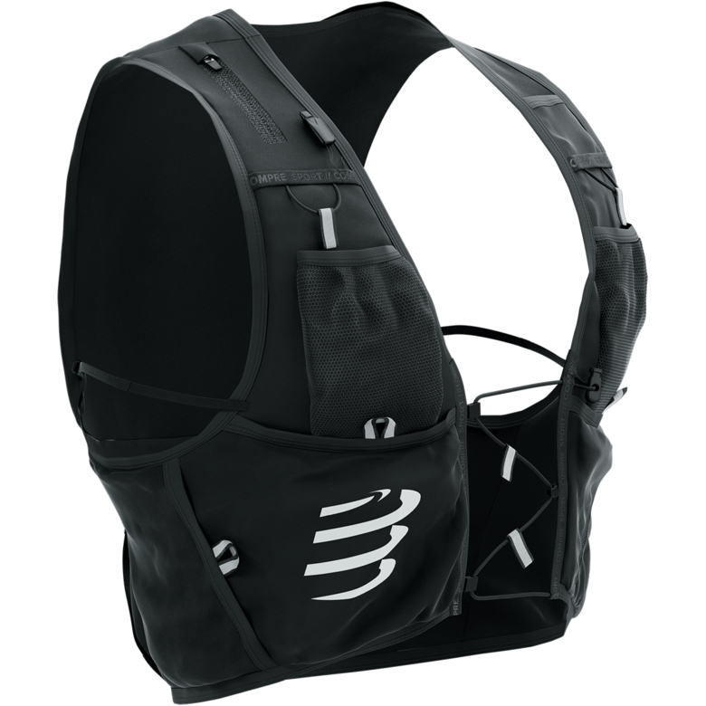 COMPRESSPORT ウルトラトレイル　バックパック Compressport UltRun Evo Pack 10L Hydration Backpack - black | BIKE24