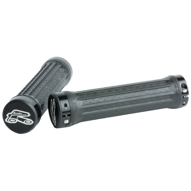 Picture of Renthal Lock-On Traction Grips - ultra tacky / black