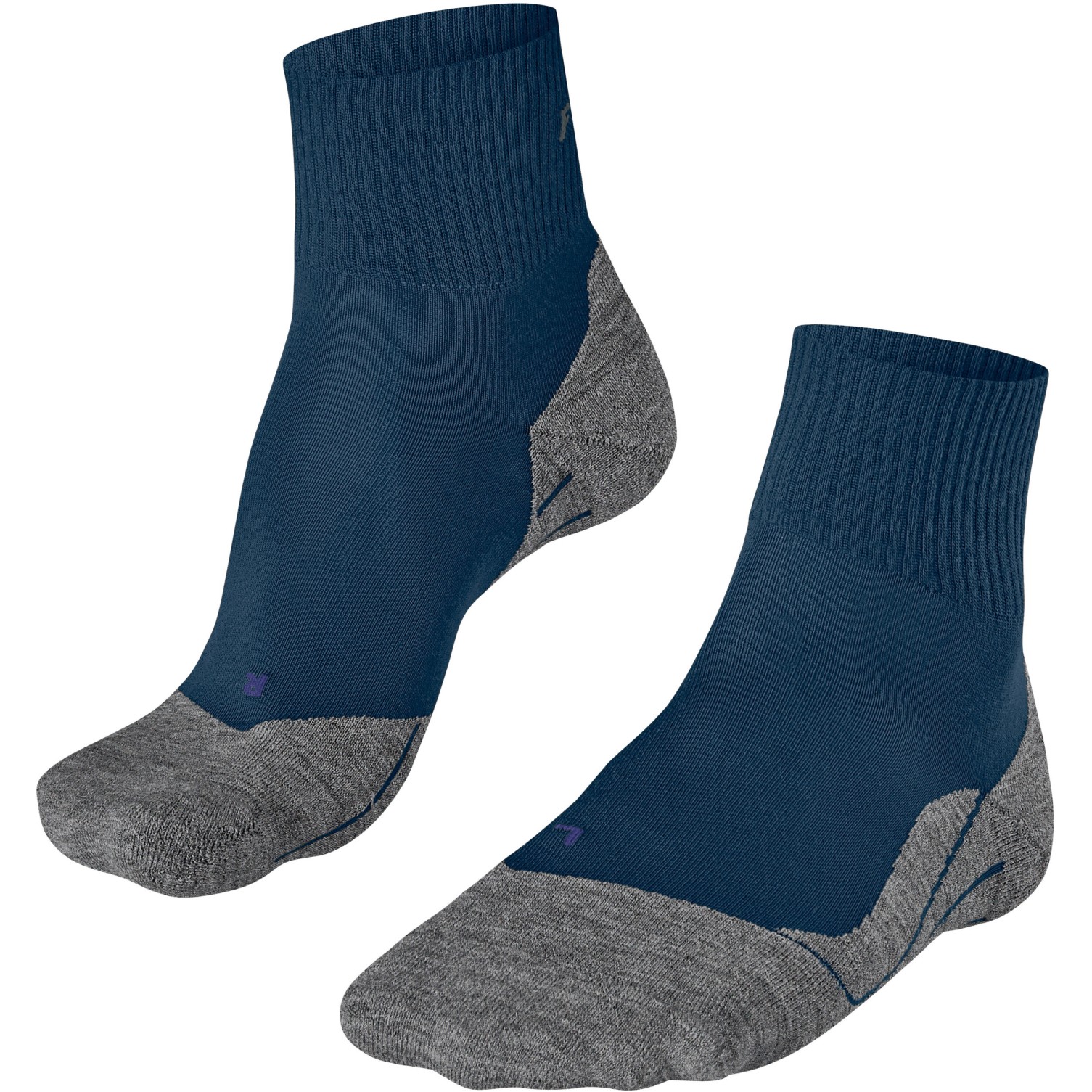 Мужские короткие треккинговые носки Falke TK5 Wander Cool - blue pond 6598