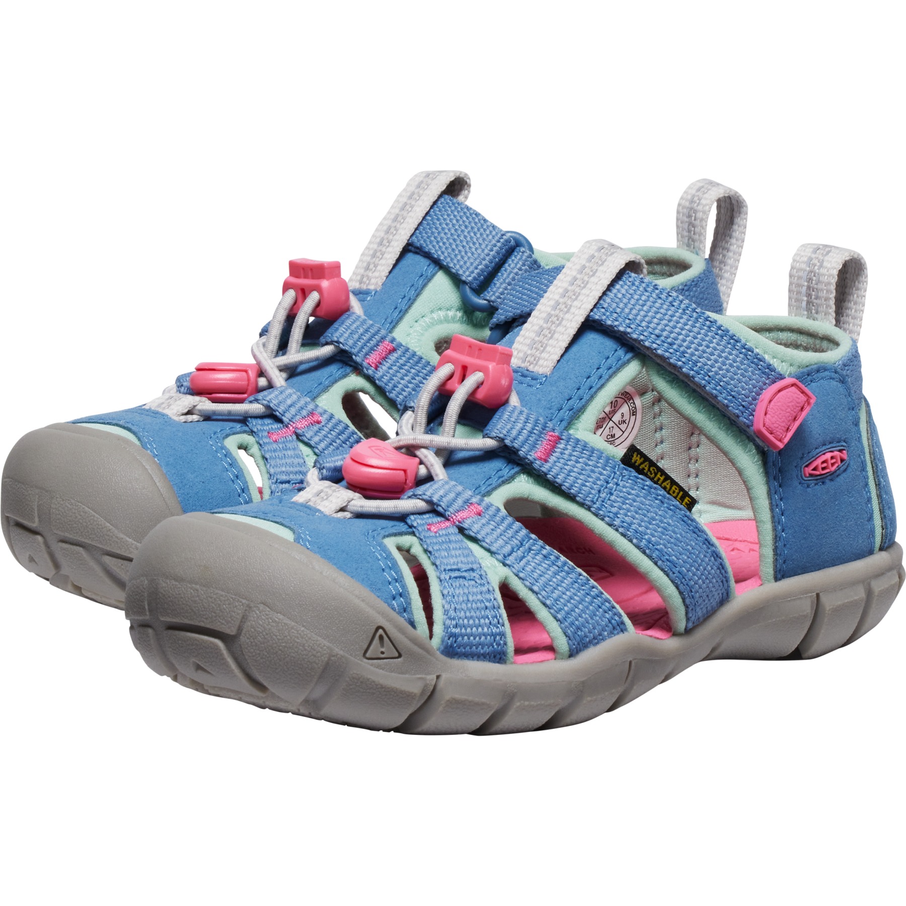 Picture of KEEN Seacamp II CNX Sandals Little Kids - Coronet Blue/Hot Pink