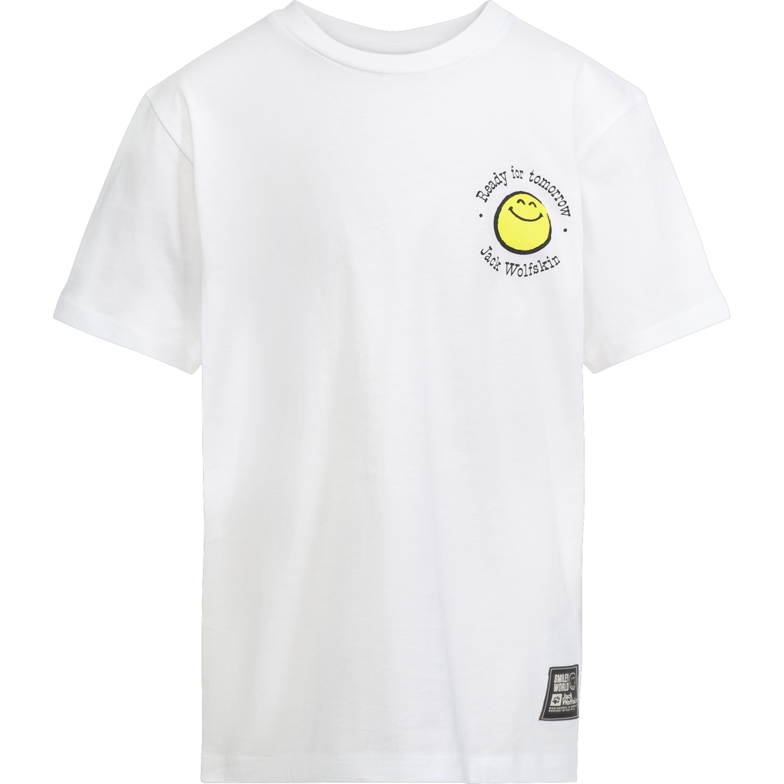 Picture of Jack Wolfskin Smileyworld T-Shirt Youth - white