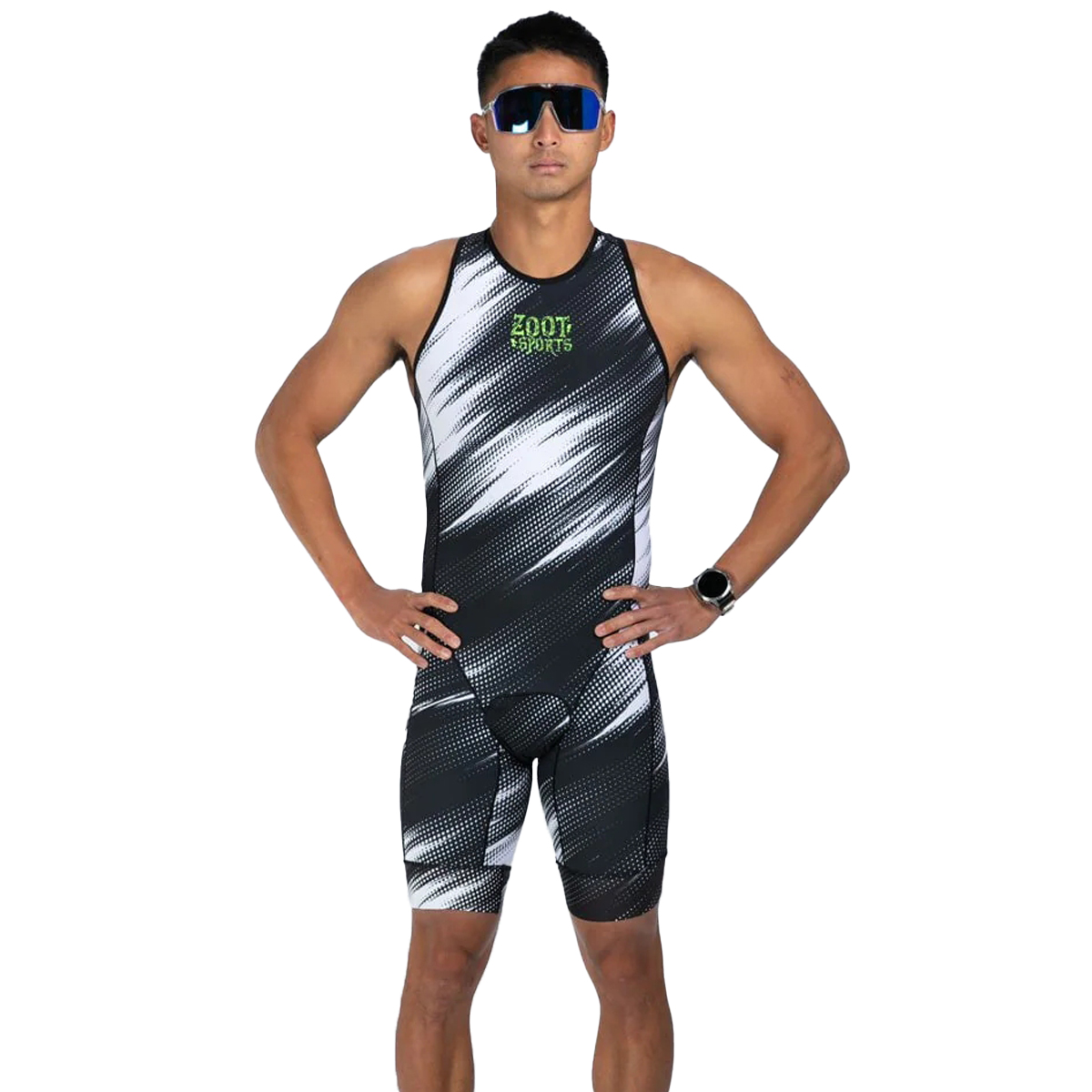 Bild von ZOOT Sprint Hyperglide Backzip Triathlonanzug Herren - driftspeed