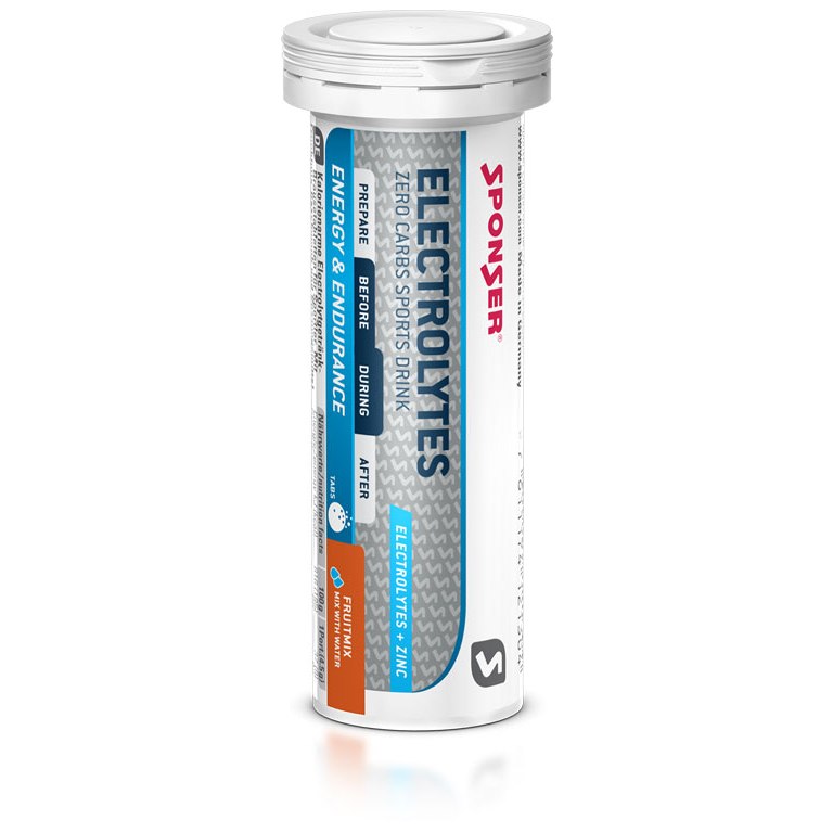 Productfoto van SPONSER Electrolytes Tabs - Sportdrank - Bruistabletten (10 stuks)