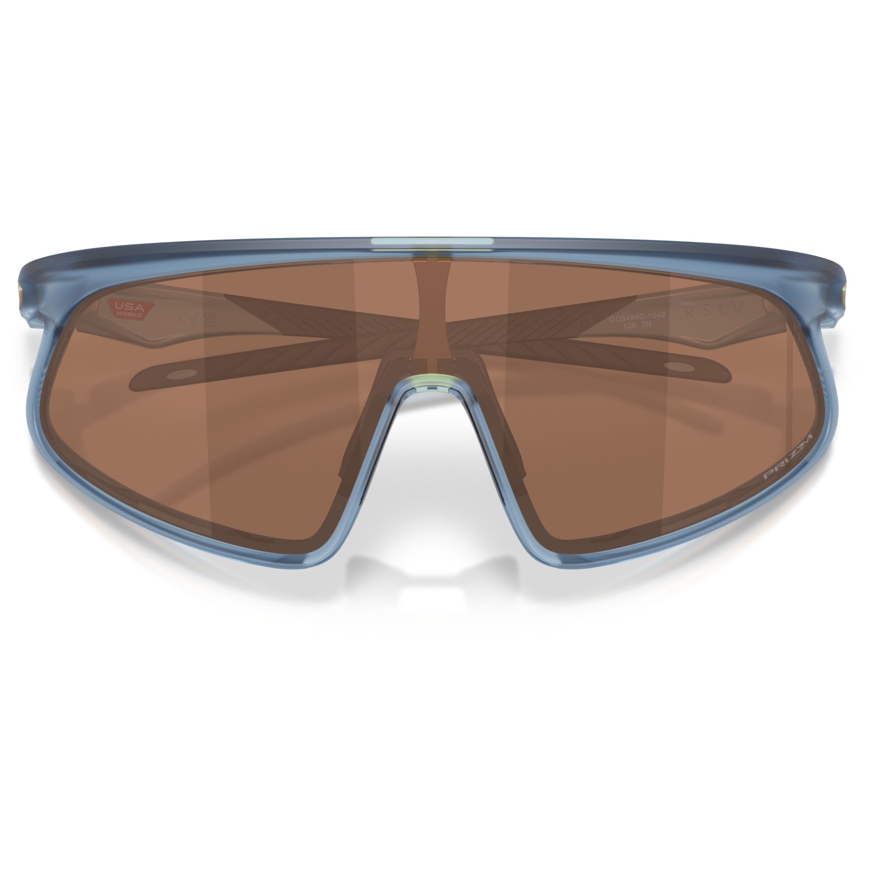 Oakley RSLV Glasses - Matte Trans Abyss/Prizm Tungsten - OO9484D