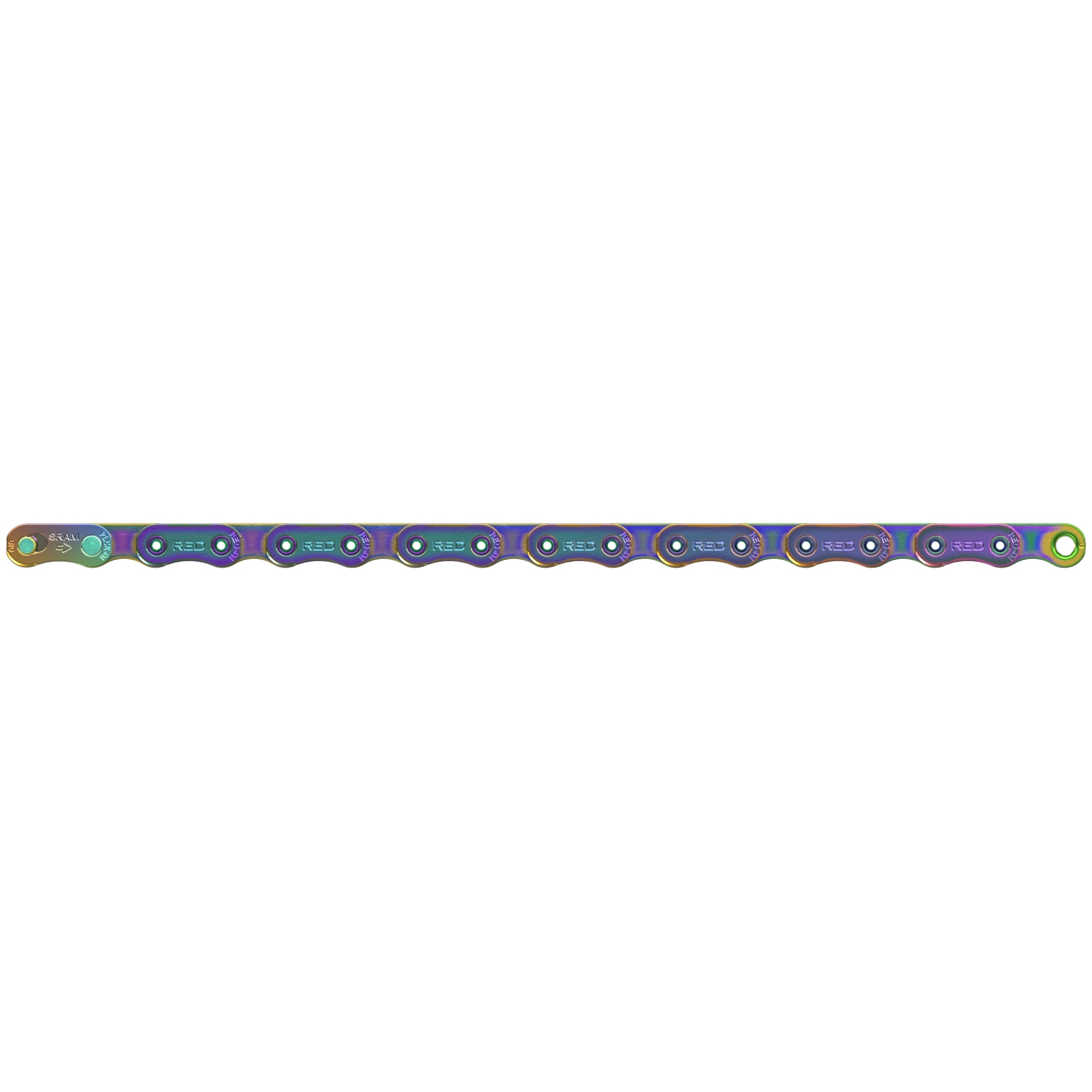 Produktbild von SRAM RED Kette - Flattop | 12-fach - 120 Glieder - rainbow