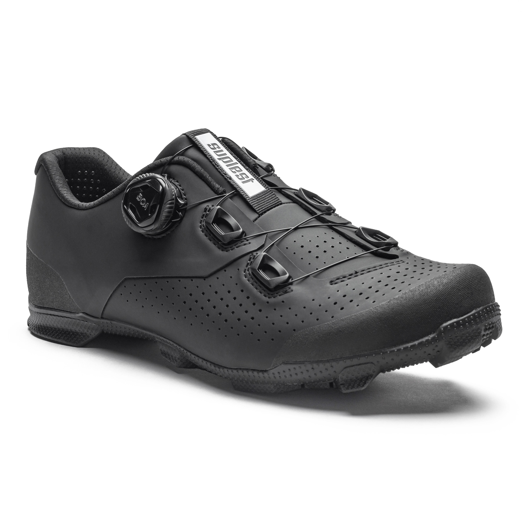 Photo produit de Suplest Chaussures VTT Homme - EDGE+ 2.0 Sport Mountain Series BOA L6 - noir 02.048.