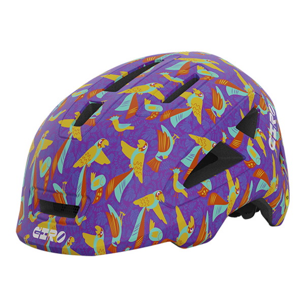 Produktbild von Giro Scamp II Helm Kinder - matte purple libre