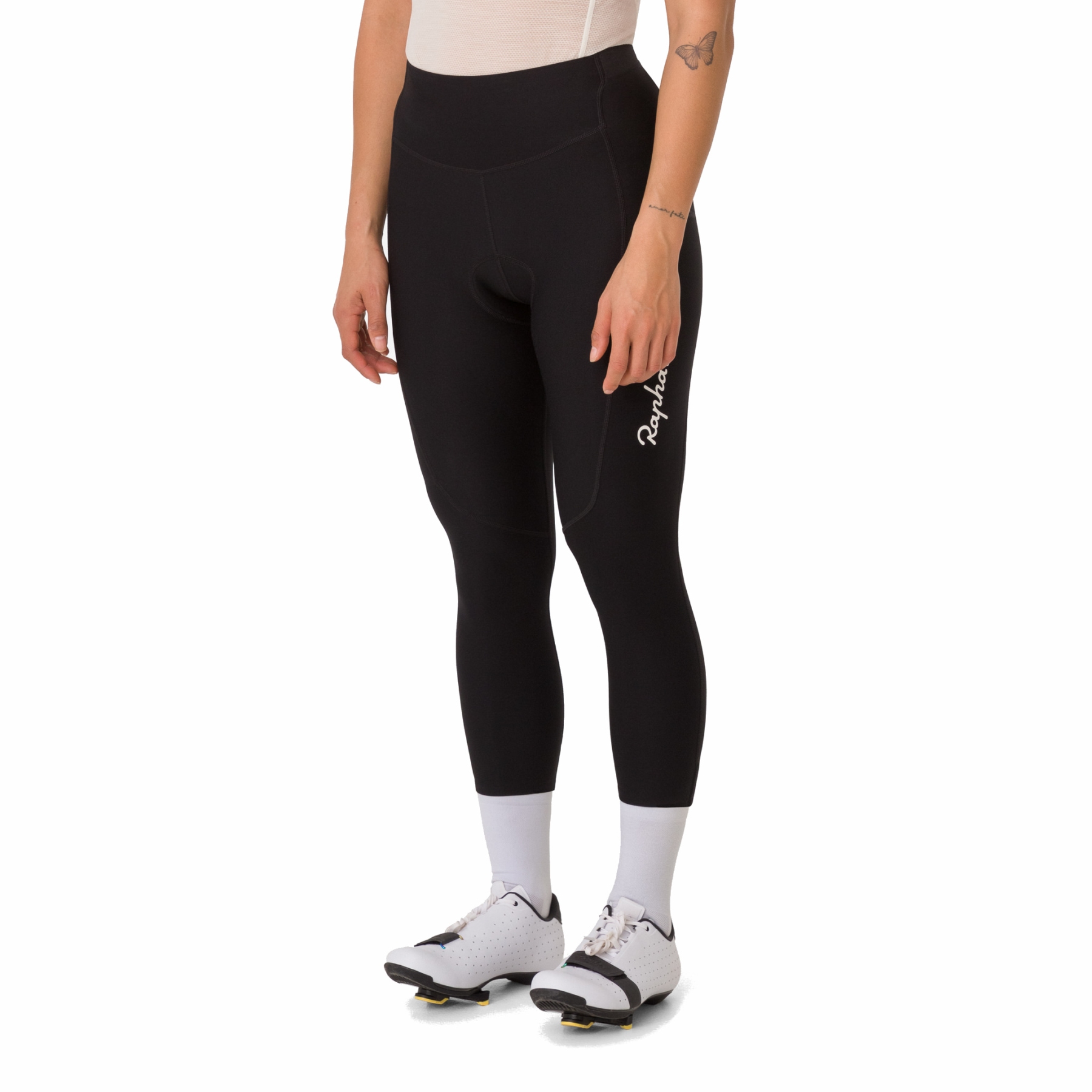 Rapha 3/4 Tights Women - black/white | BIKE24