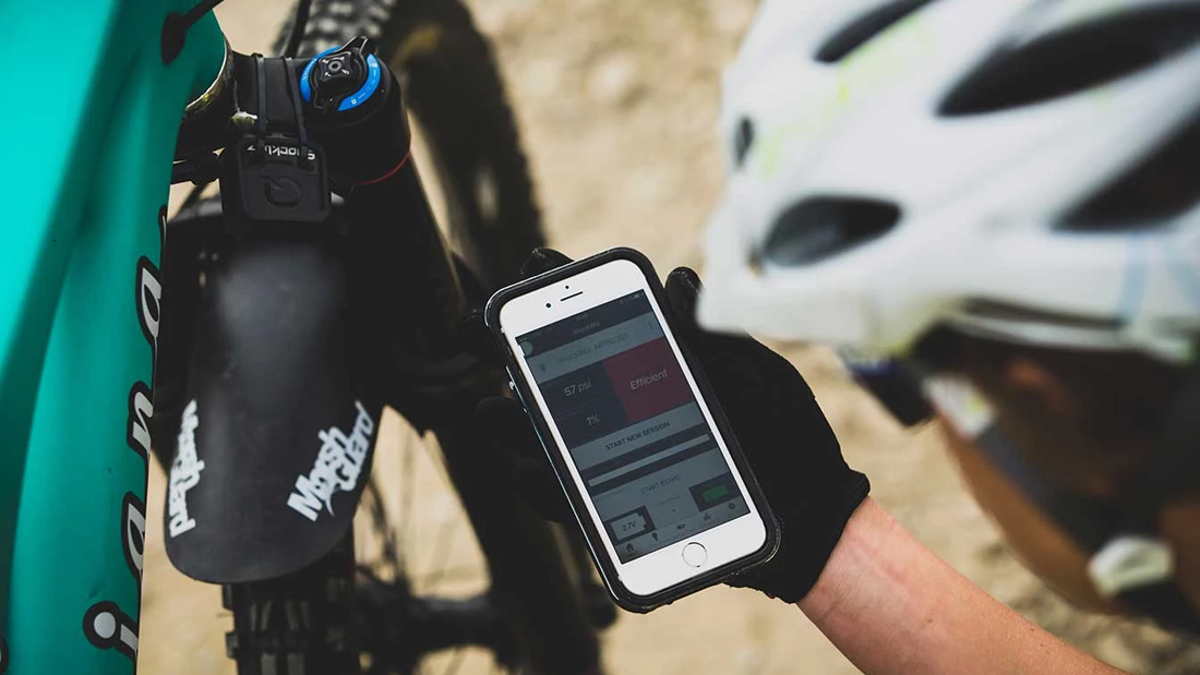 QUARQ ShockWiz für Federgabeln und Dämpfer, zur Optimierung deines Fahrwerk-Setups mit dem Smartphone