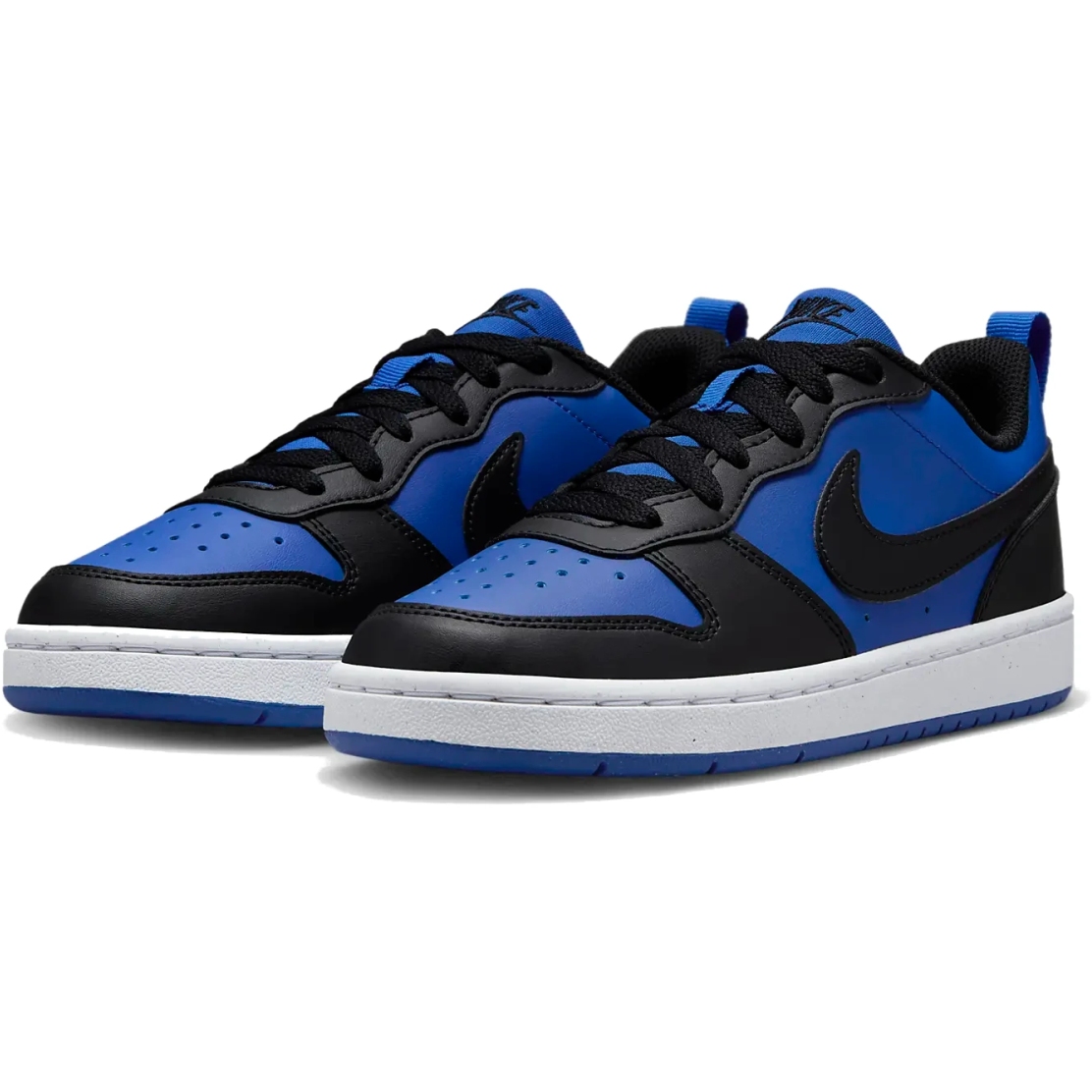 Nike Court Borough Low Recraft Shoes Kids game royal black white HM6293 480