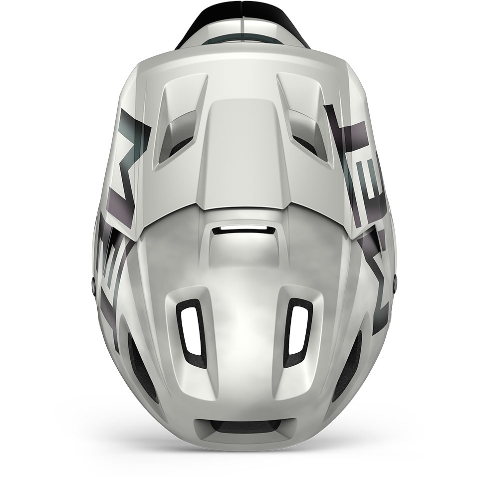 MET Casco Integrale Parachute MCR MIPS white iridescent matt