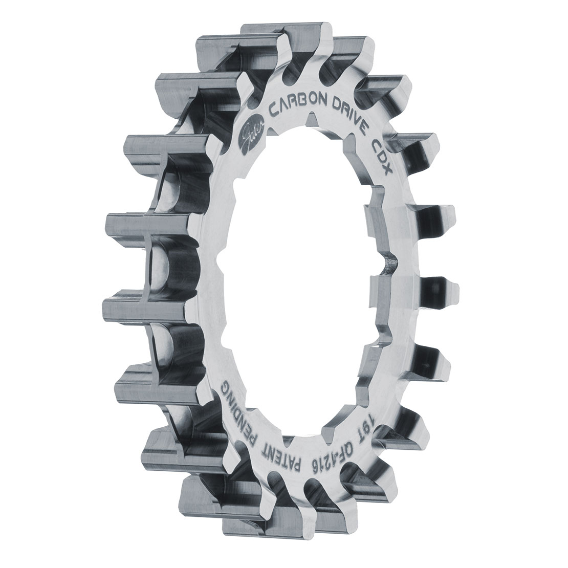 Picture of Gates Carbon Drive CDX Centertrack Sprocket - Rear | Rohloff - Spline - stainless steel