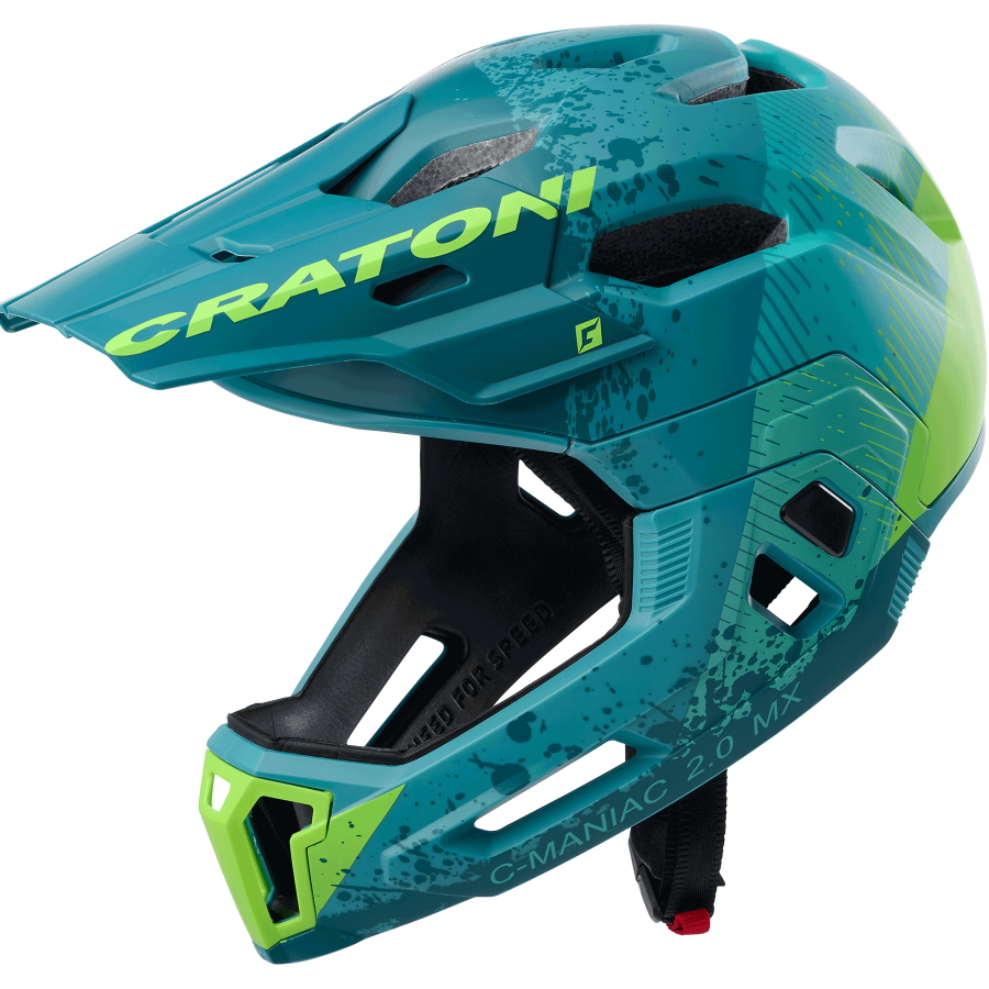 Bild von CRATONI C-Maniac 2.0 MX Fullface Helm - petrol-green matt