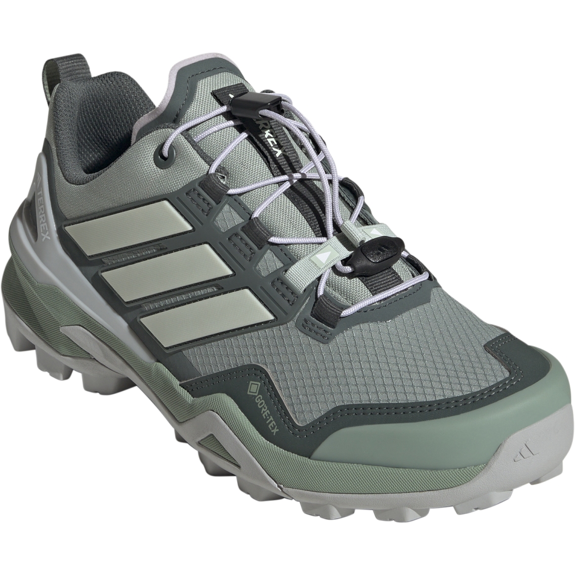 Picture of adidas TERREX Skychaser GORE-TEX Hiking Shoes Women - silver green/linen green/legend ivy IH1101