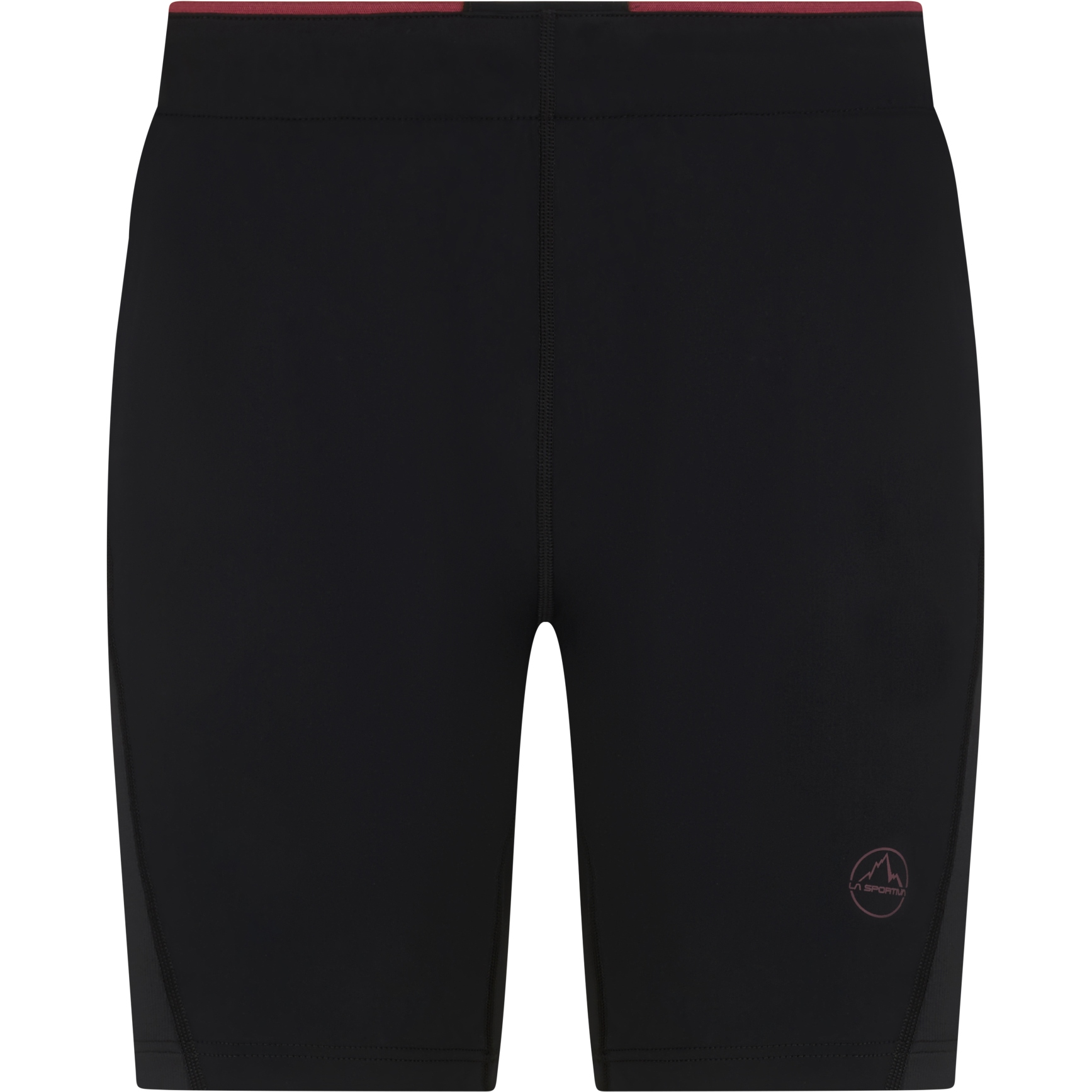 Picture of La Sportiva Triumph Tight Shorts Women - Black/Red Plum