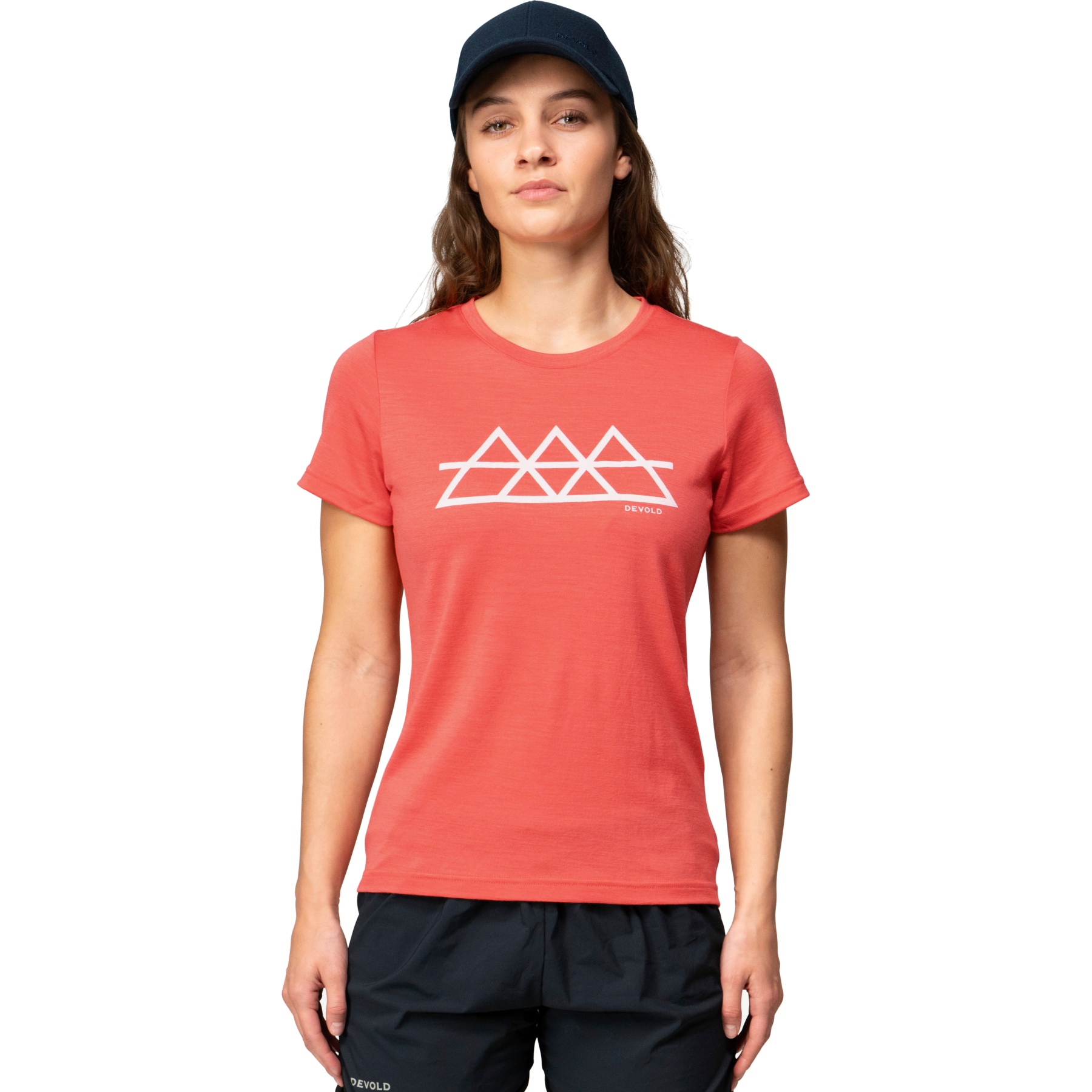 Foto de Devold Camiseta Mujer - Classic Triple - 121A Coral