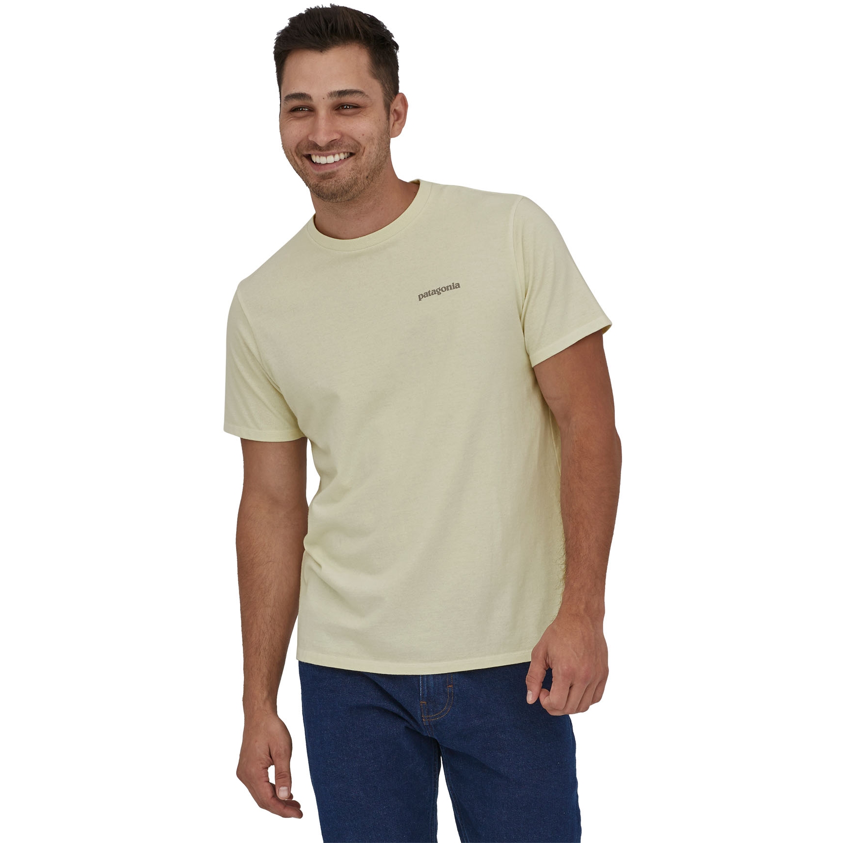 Produktbild von Patagonia Fitz Roy Icon Responsibili-Tee T-Shirt Herren - Birch White
