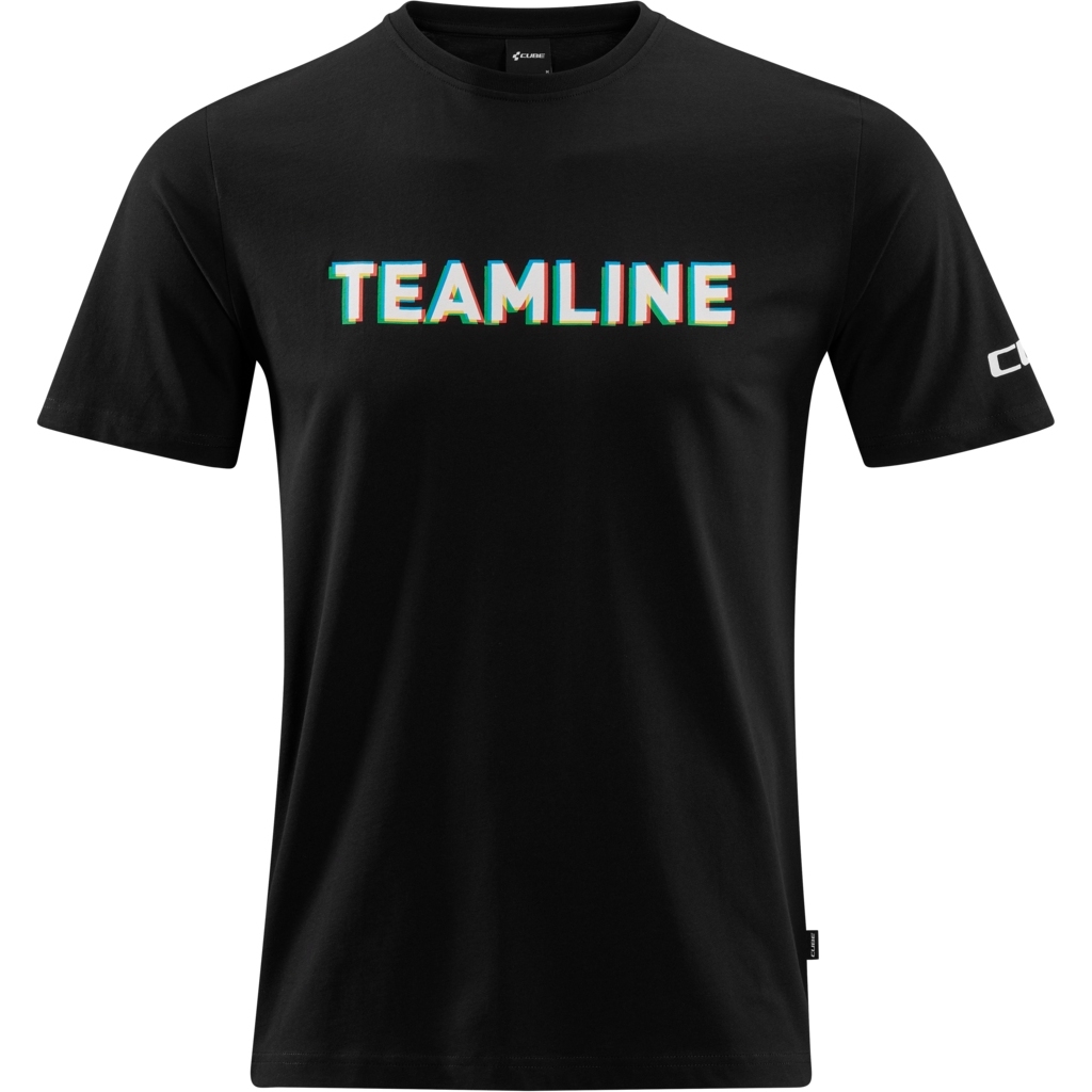 Picture of CUBE TEAMLINE Organic T-Shirt - black