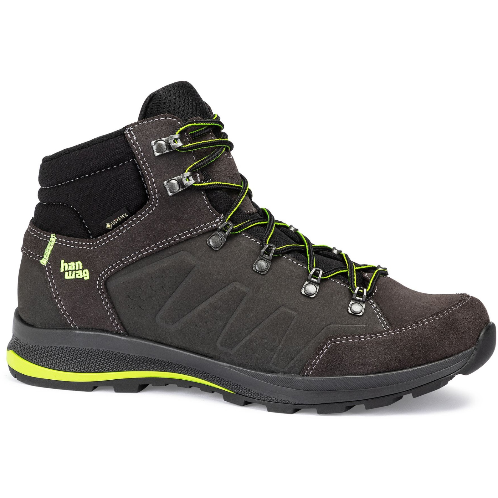 Picture of Hanwag Torsby GTX Shoes - Asphalt/Yellow