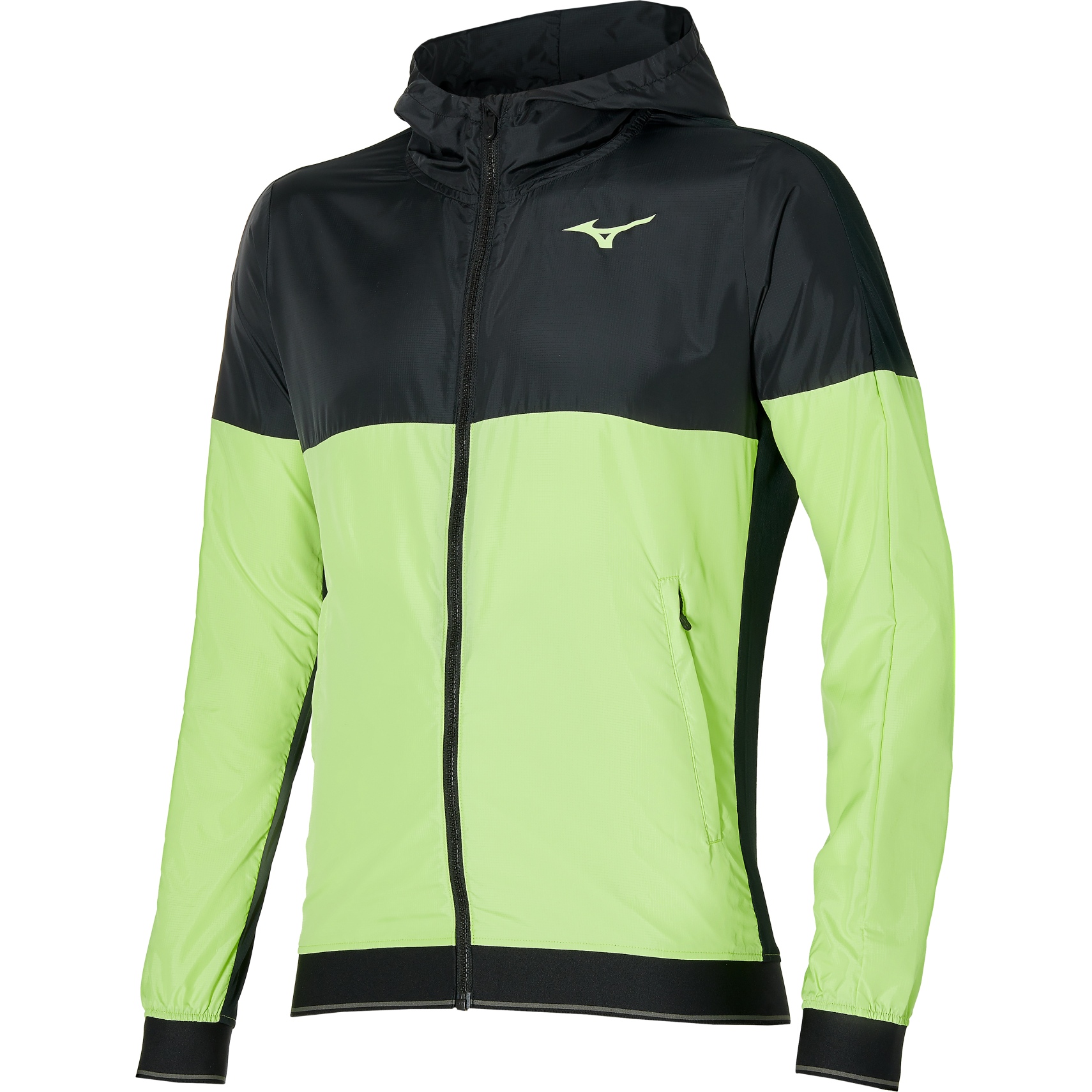 Picture of Mizuno Hoody Jacket - Neo Lime
