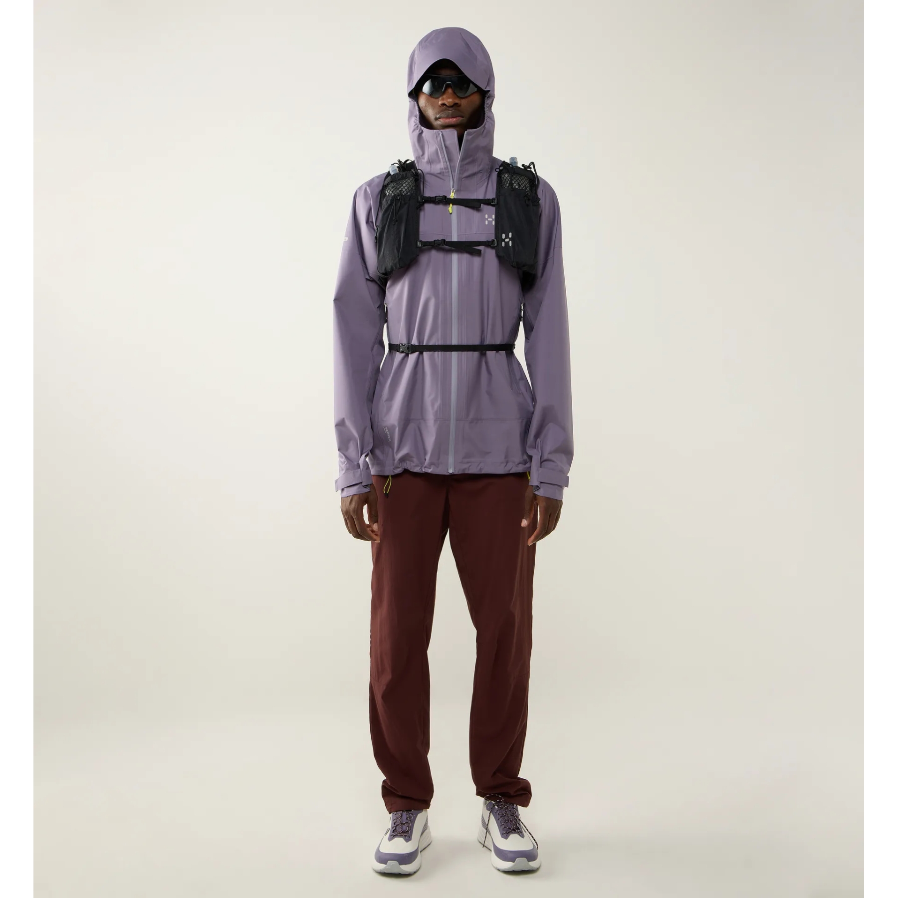 Haglöfs L.I.M Airak 2.5L Rain Jacket Men - purple fog 5YK | BIKE24