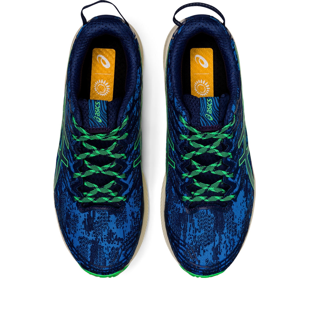 asics Fuji Lite 3 leaf Men blue coast/new | Shoes BIKE24 Trailrunning 