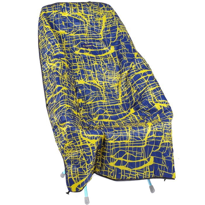 Picture of Helinox Bloncho Blanket - Black/Flow Line