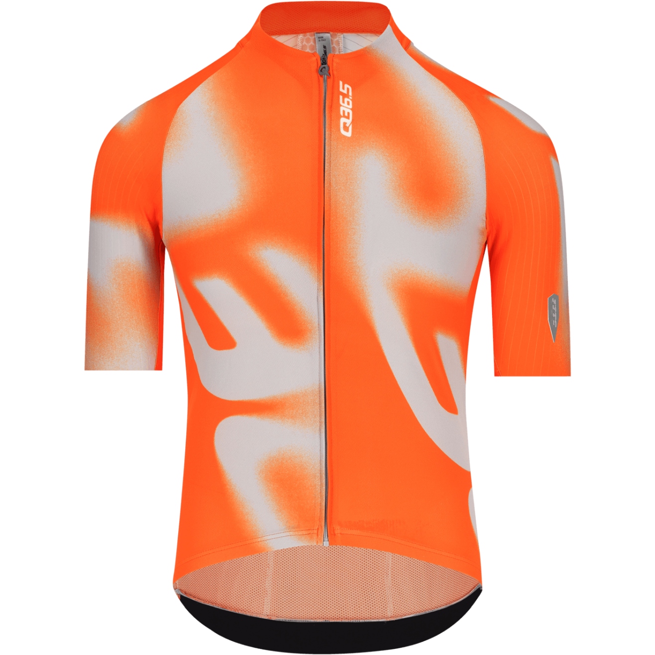 Q36.5 Gregarius Pro Big Logo Short Sleeve Jersey Men - poppy