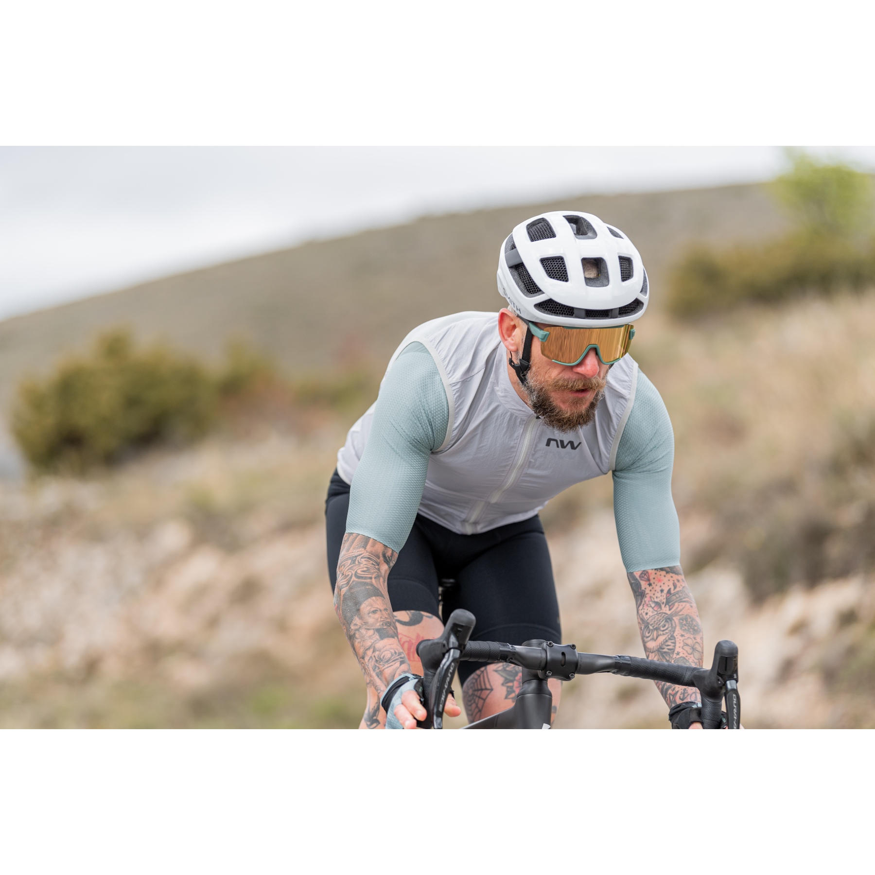 rennrad trikot wei herren Aerlig Ultralight Jersey Men