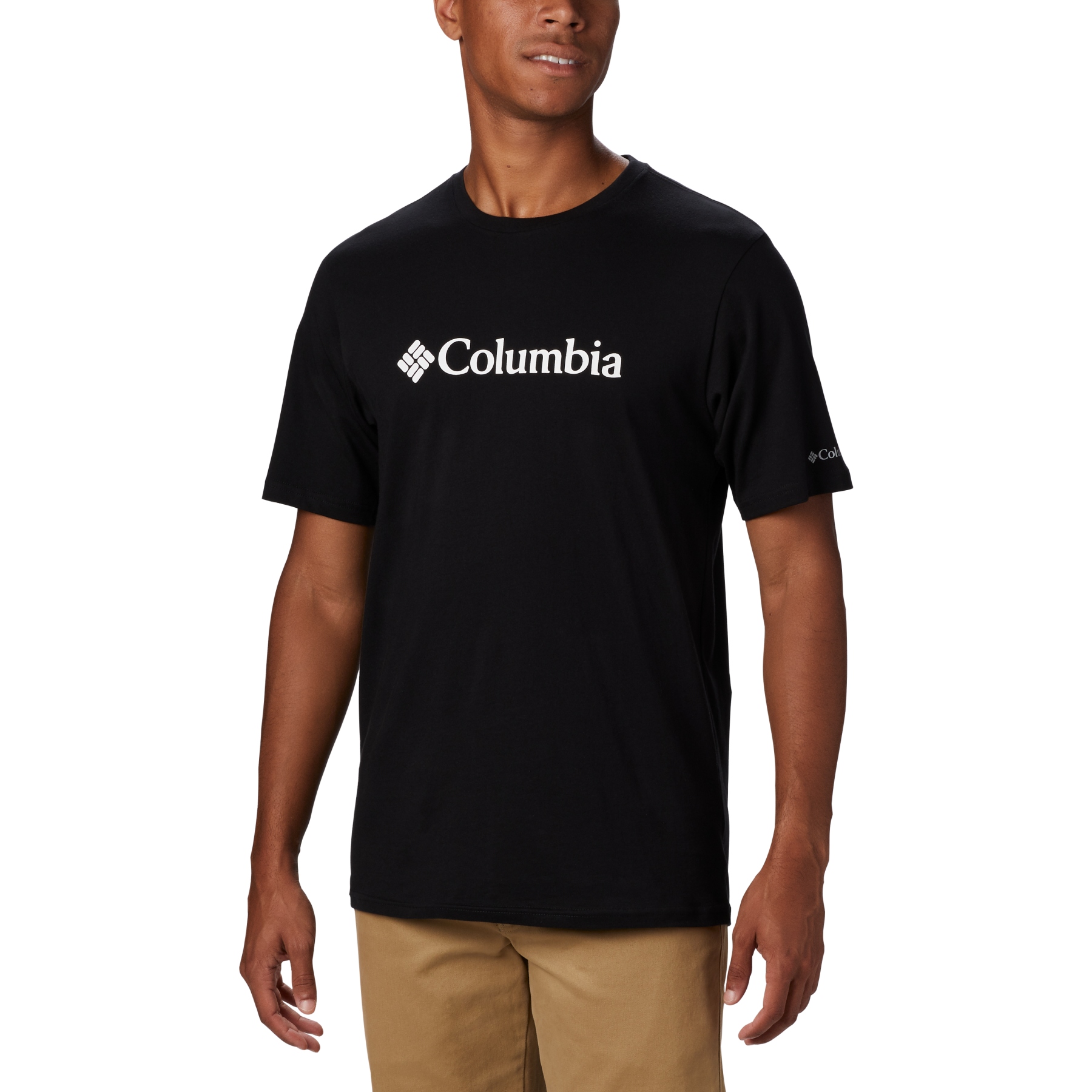 Productfoto van Columbia CSC Basic Logo T-Shirt Heren - Zwart