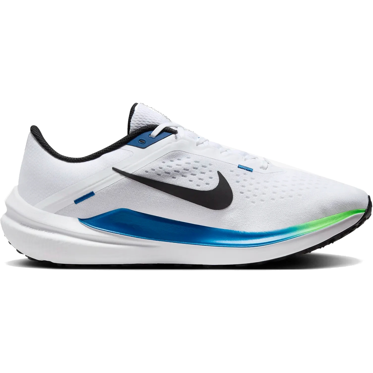 Nike Winflo 10 Running Shoes Men - white/star blue/green strike 