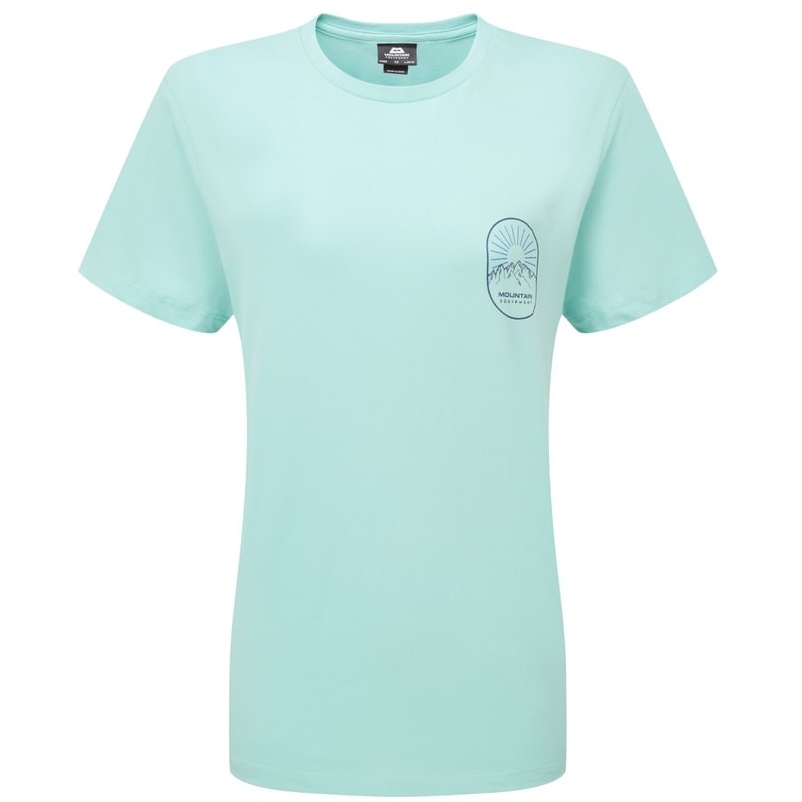 Image of Mountain Equipment Alpenglow Tee Women ME-007947 - aqua