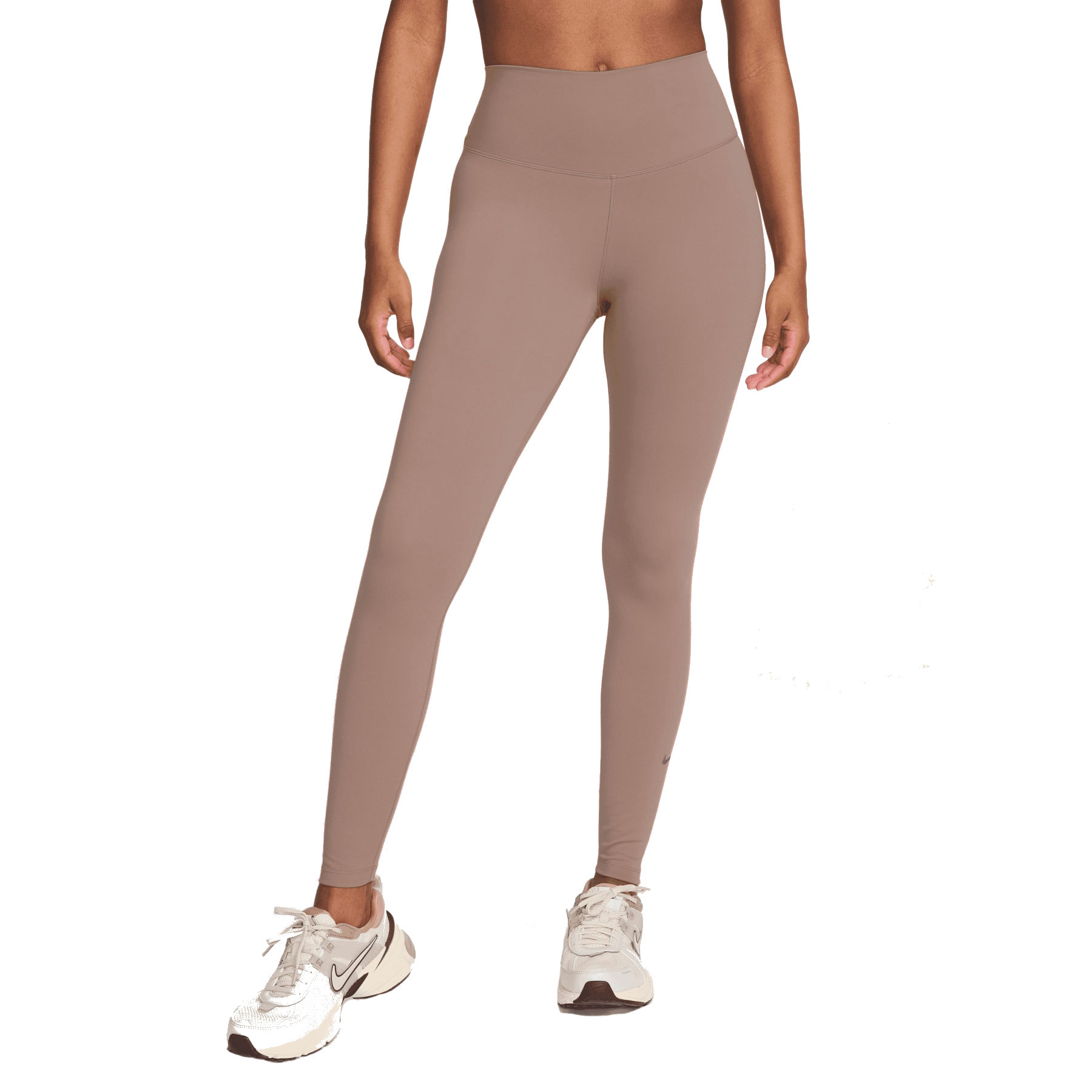 Photo produit de Nike Collant Femme - One High-Waisted - mink brown/black FN3226-233
