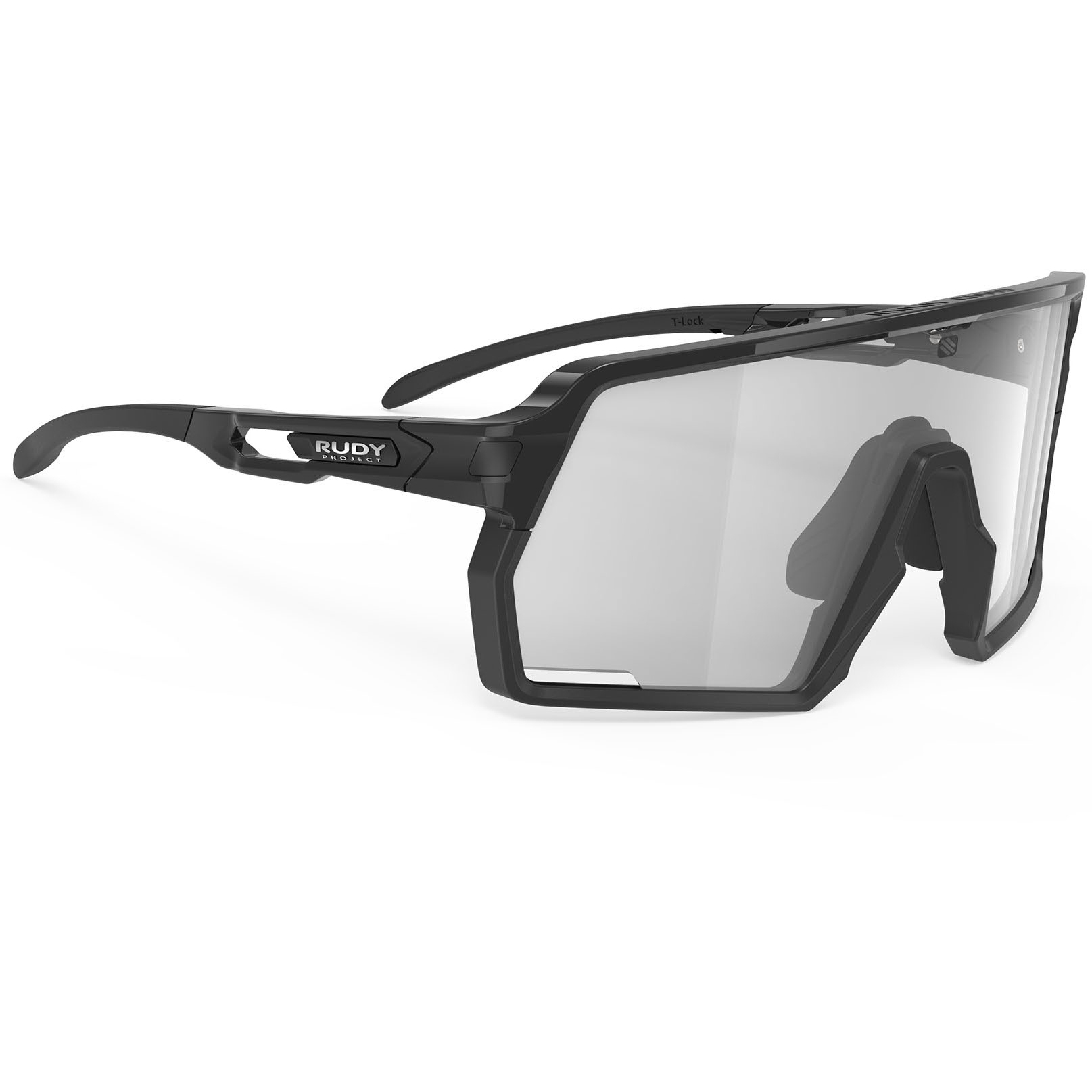 Image of Rudy Project Kelion Photochromic Glasses - Black Gloss/ImpactX 2 Laser Black