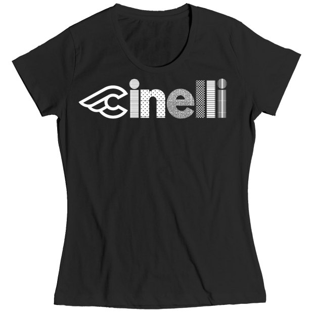 Bild von Cinelli Optical Damen T-Shirt - schwarz