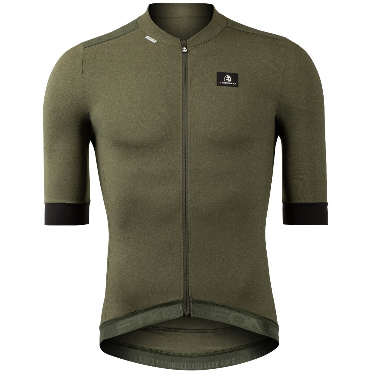 Мужская майка Etxeondo Ondar с коротким рукавом - Зеленый Хаки