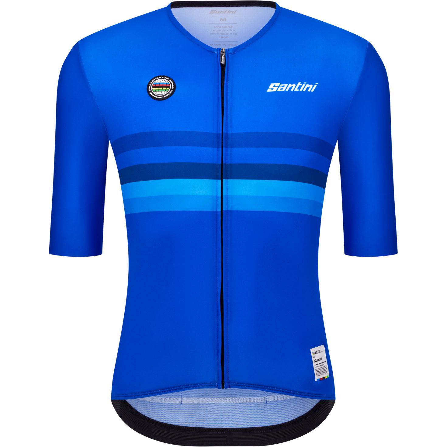 Мужская майка чемпиона мира Santini UCI RE97175CUCIITA - Италия