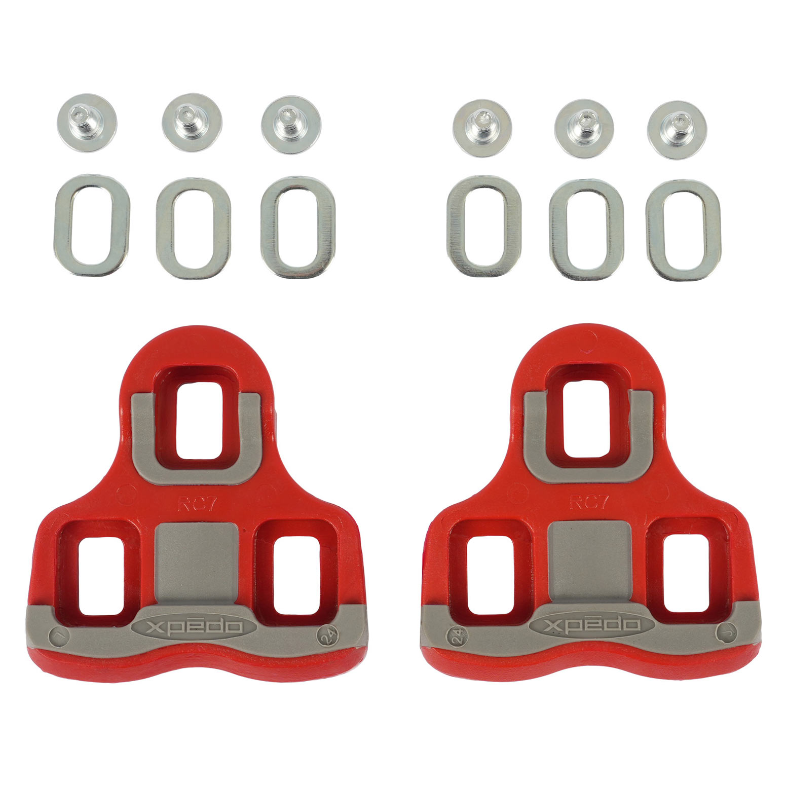 Xpedo Thrust 7 Cleat Set 6° Float | BIKE24