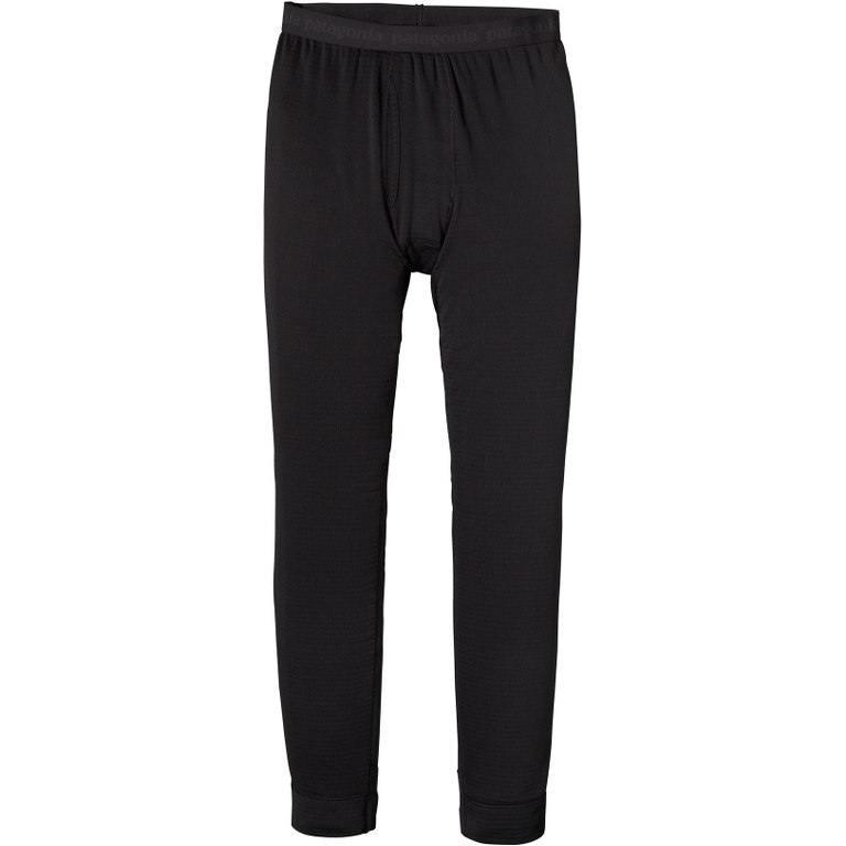 Picture of Patagonia Men&#039;s Capilene Thermal Weight Bottoms 43687 - black (BLK)