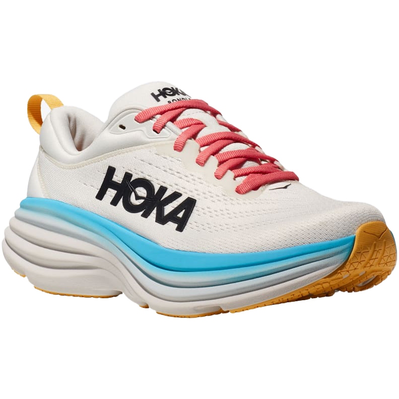 Picture of Hoka Bondi 8 Running Shoes Women - blanc de blanc / swim day