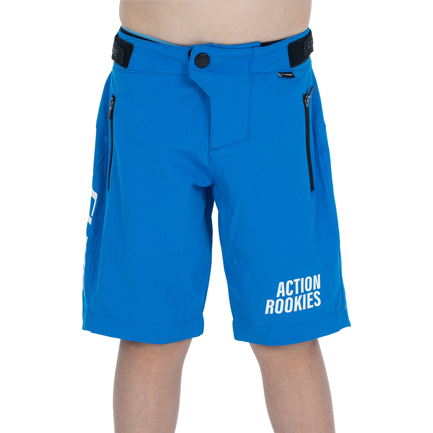 Picture of CUBE VERTEX ROOKIE X Actionteam Baggy Shorts Kids - blue