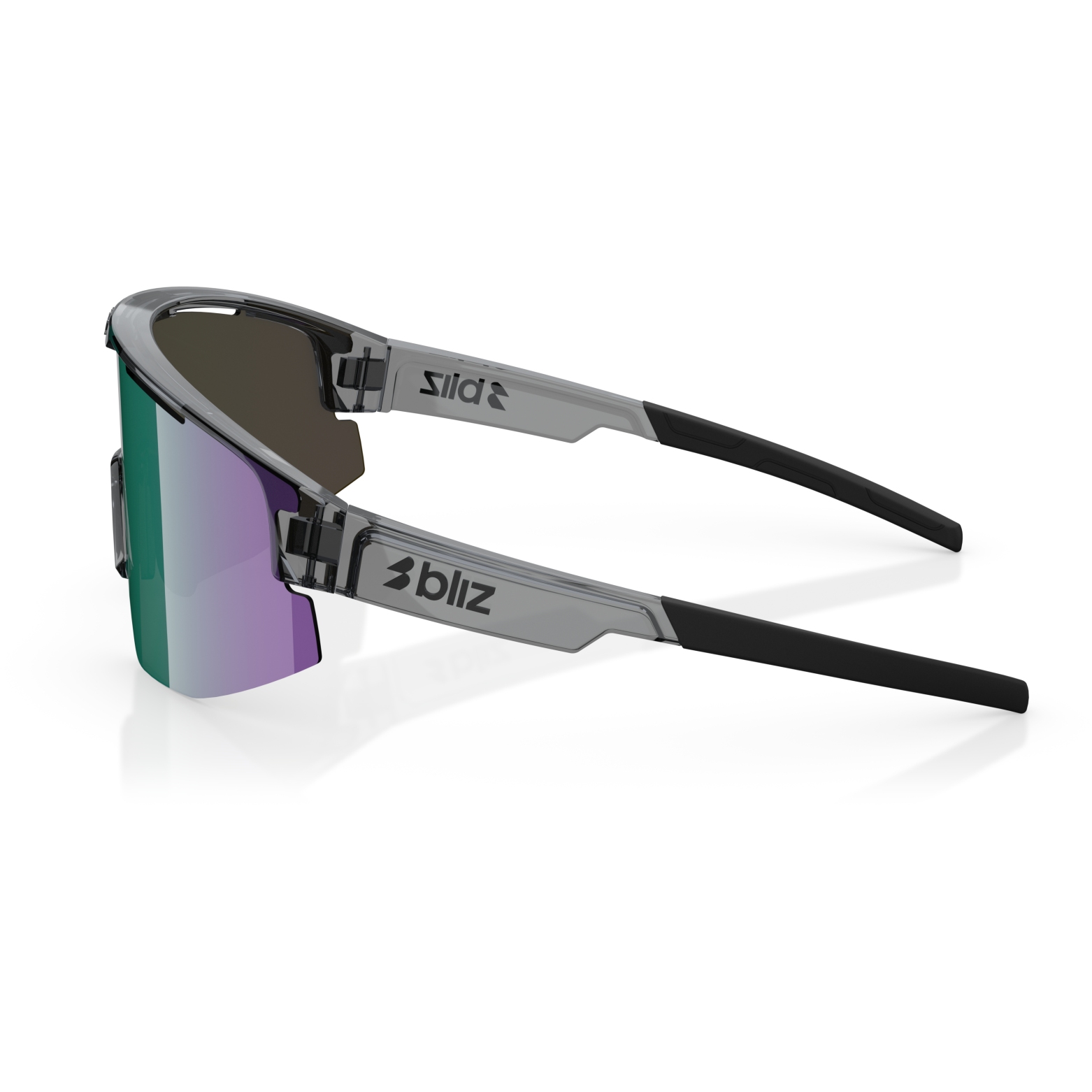 Bliz Matrix Glasses - Crystal Black - Brown Green Multi | BIKE24