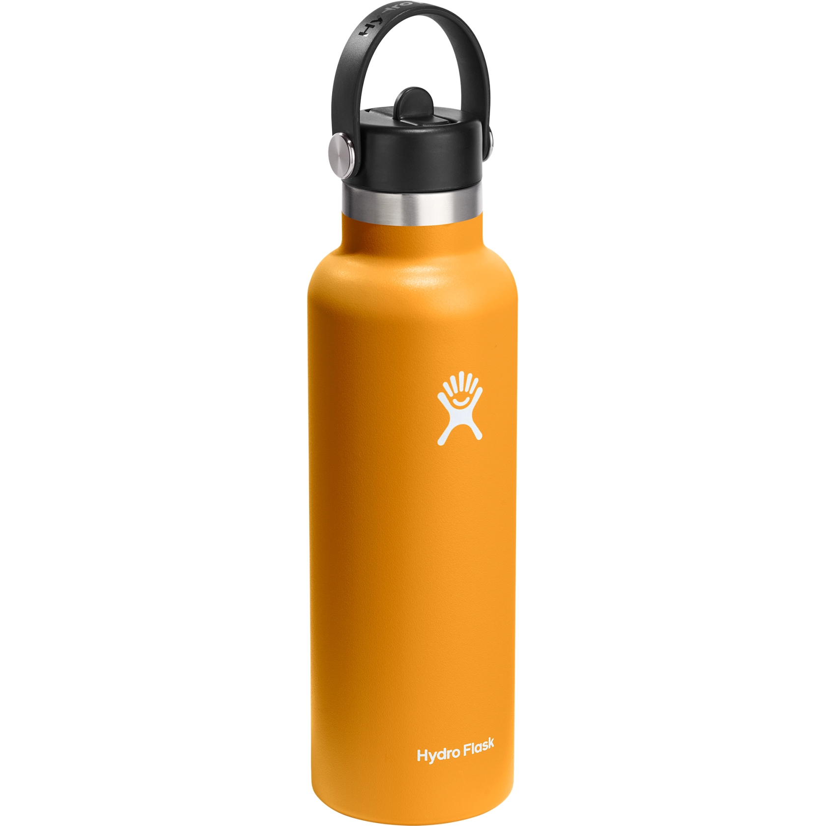 Hydro Flask 21 oz Standard Mouth Thermoflasche + Flex Straw Deckel ...